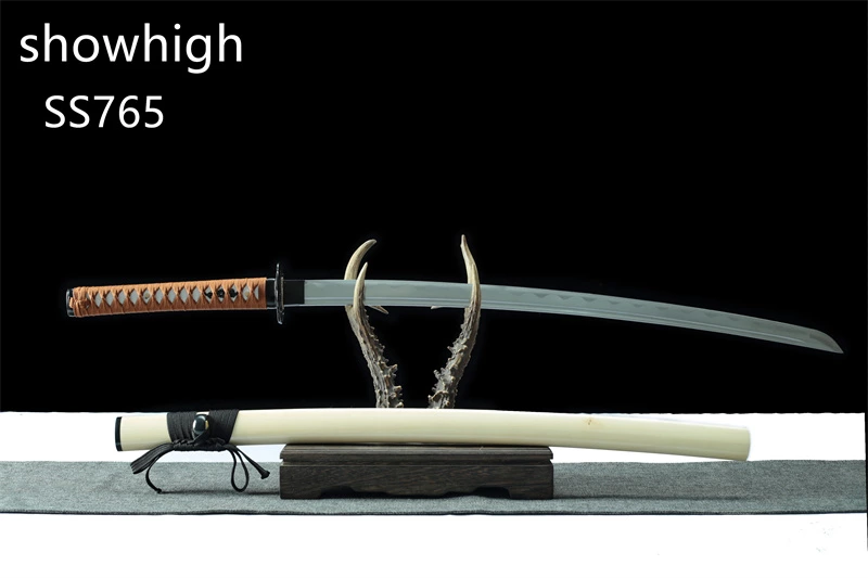handmade carbon steel katana sword ss765