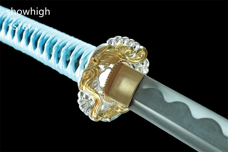 handmade carbon steel katana sword ss761