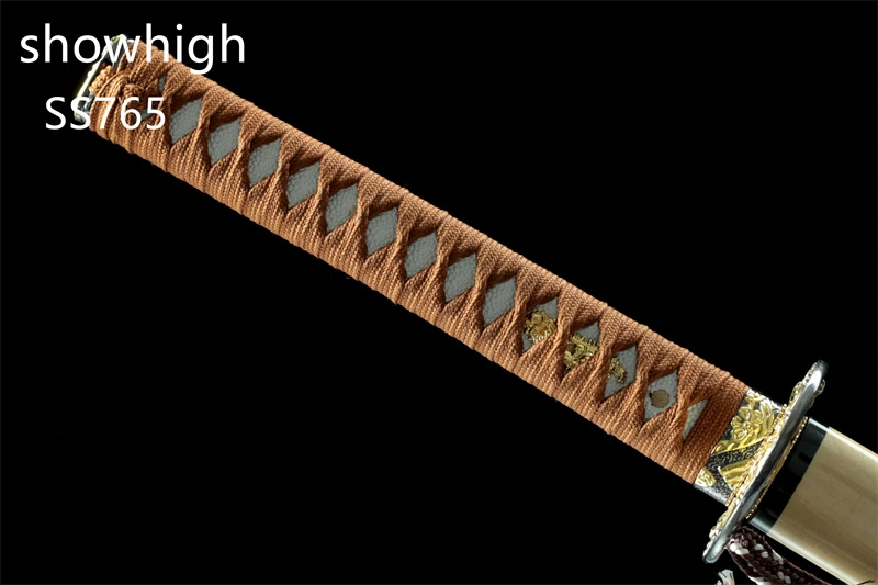 handmade carbon steel katana sword ss765