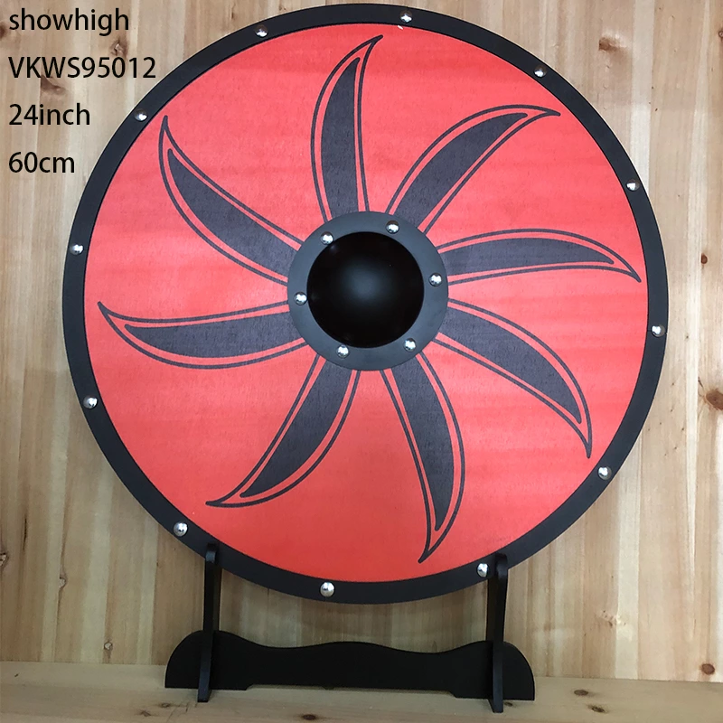 wooden viking shield vkws95012