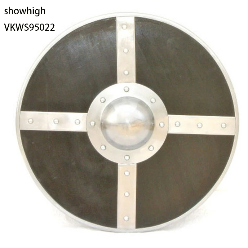 wooden viking ragnar shield VKWS95035