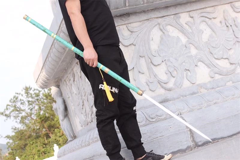 high quality spring steel sword with metal  scabbard ZG119A