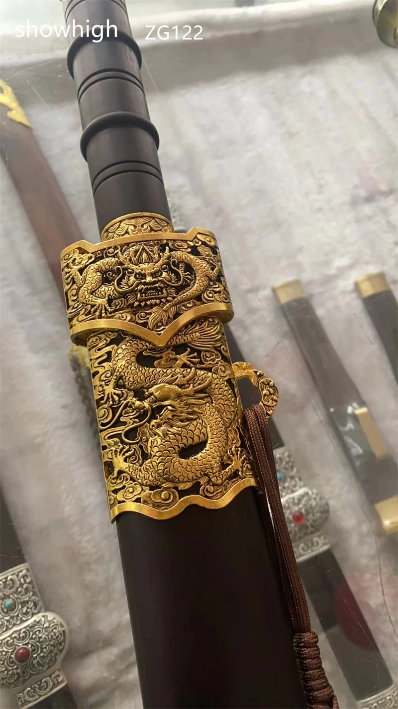 damascus  dragon sword ZG122