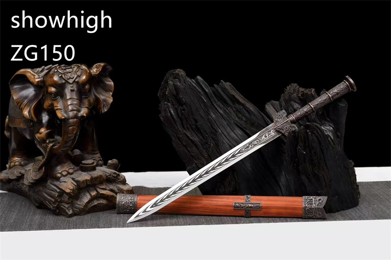 mini sword with red wood scabbard ZG150