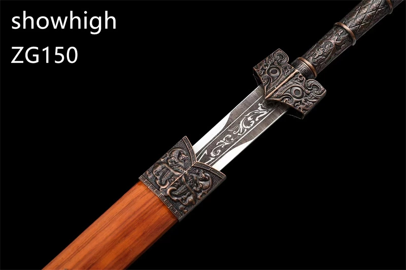 mini sword with red wood scabbard ZG150