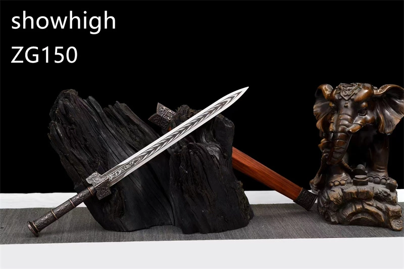 mini sword with red wood scabbard ZG150