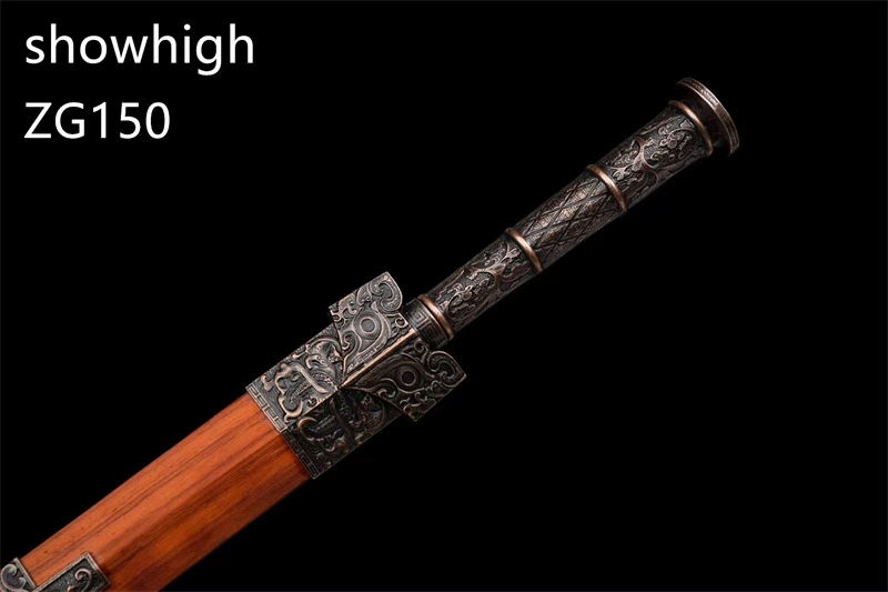 mini sword with red wood scabbard ZG150