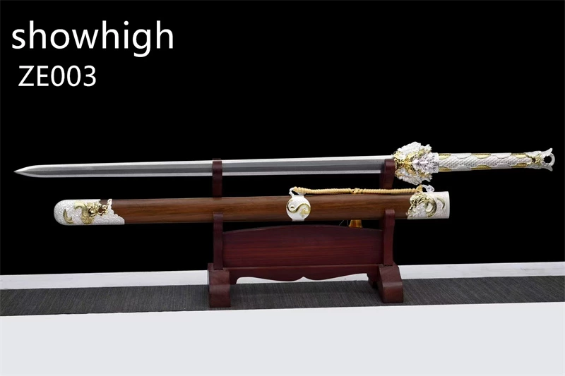 handmade King dragon damascus sword ZE003