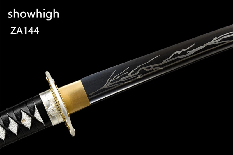 lightning skull katana sword ZA144
