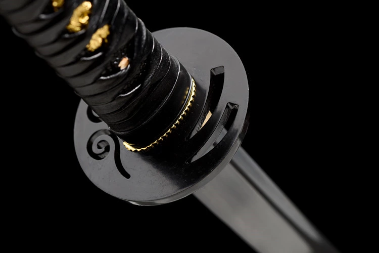 black katana sword ZA142