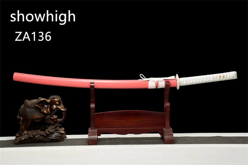 red katana sword ZA136