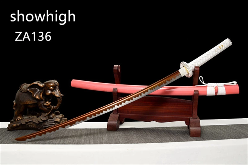 red katana sword ZA136
