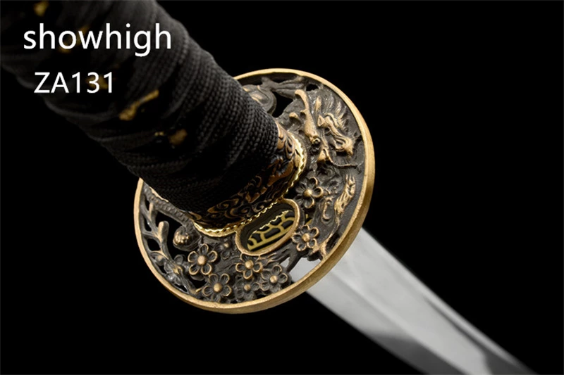 twisted damascus dragon katana sword ZA131