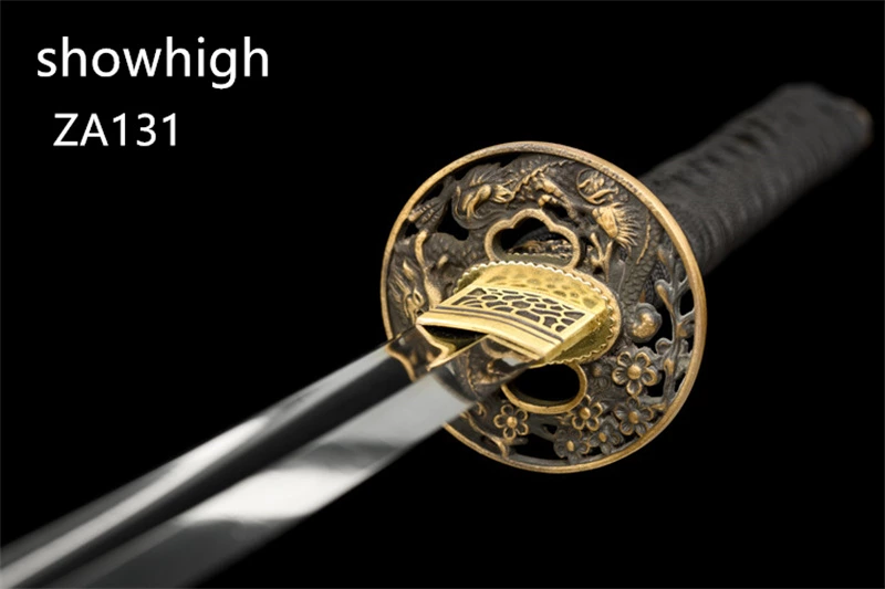 twisted damascus dragon katana sword ZA131