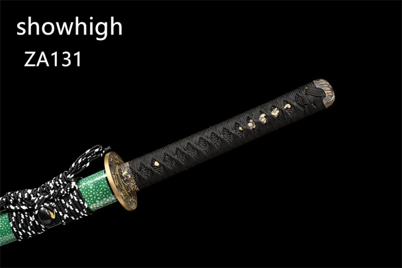 twisted damascus dragon katana sword ZA131
