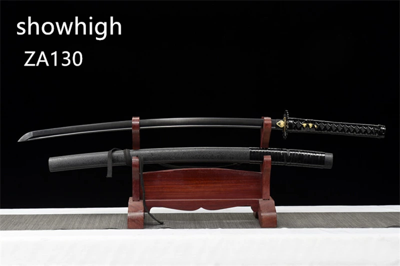 snake black katana sword ZA130