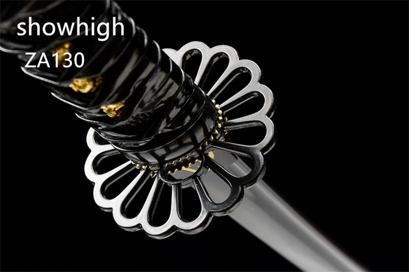 snake black katana sword ZA130