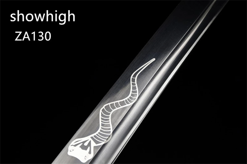 snake black katana sword ZA130