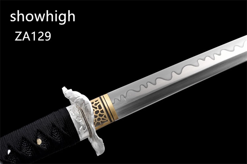 manual grinded high carbon katana sword ZA129