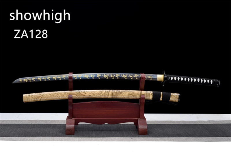 gold fish katana sword ZA128