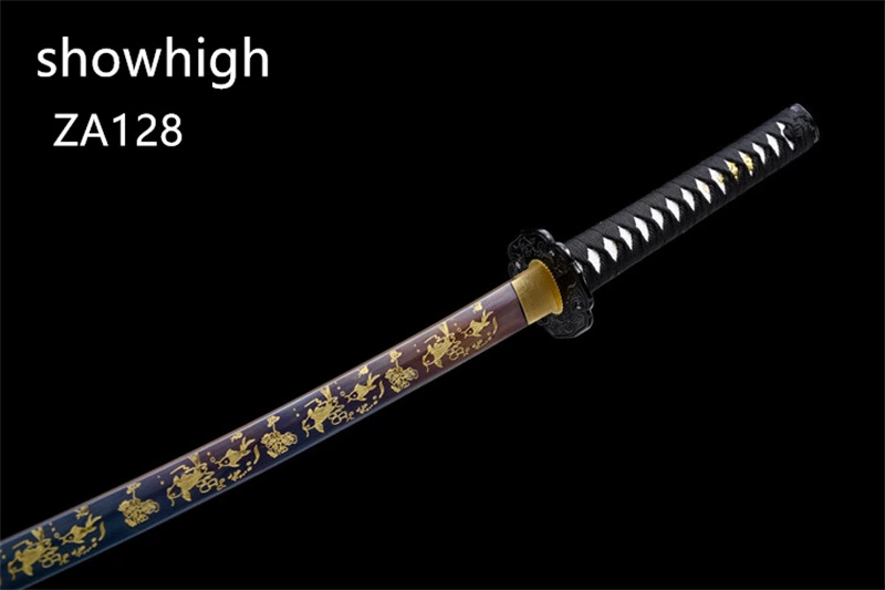gold fish katana sword ZA128