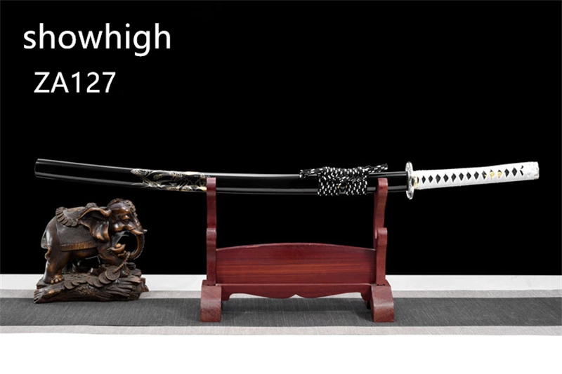 manual grind high carbon katana sword ZA127