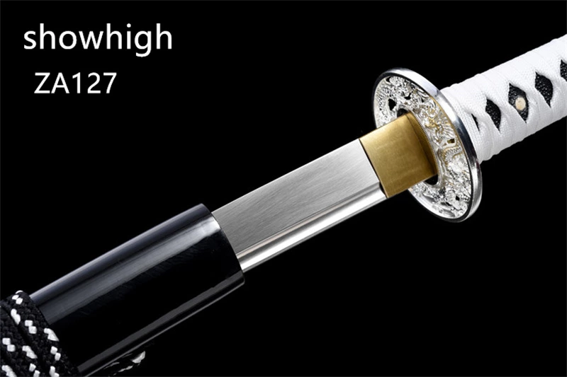 manual grind high carbon katana sword ZA127