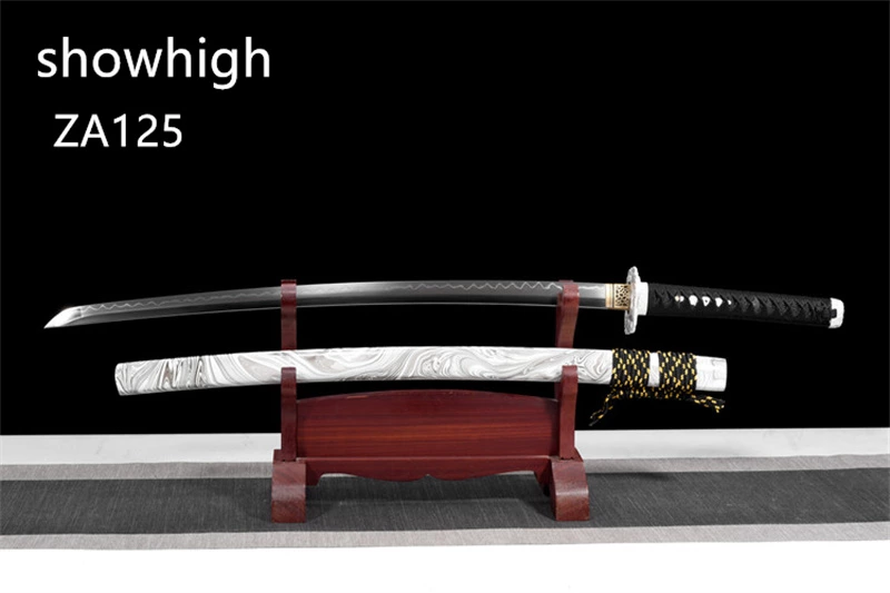 T10 real hamon katana sword ZA125