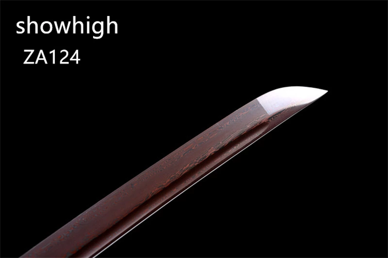 purple  damascus katana swords ZA124