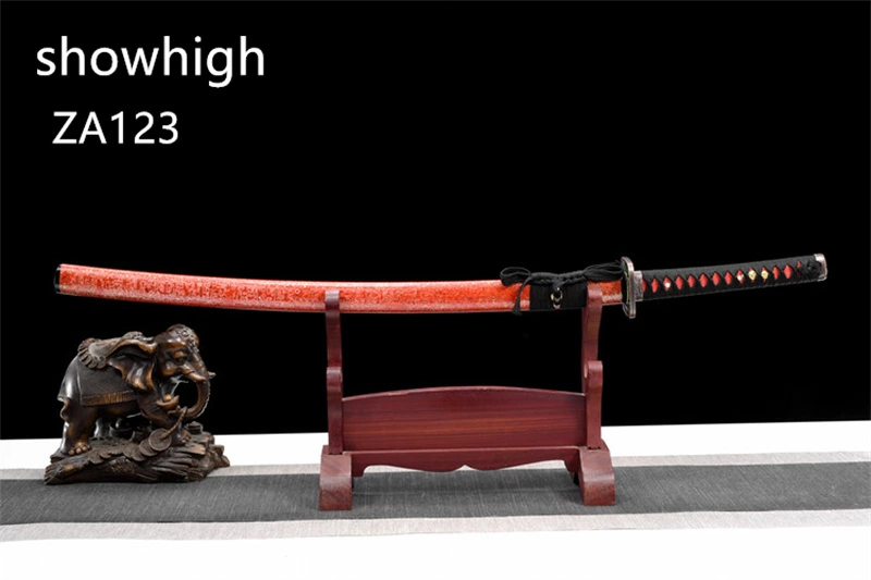 hand forged high carbon steel katana sword ZA123