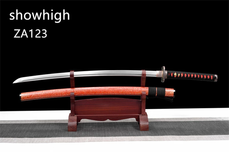 hand forged high carbon steel katana sword ZA123