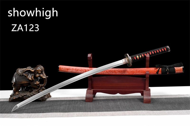 hand forged high carbon steel katana sword ZA123