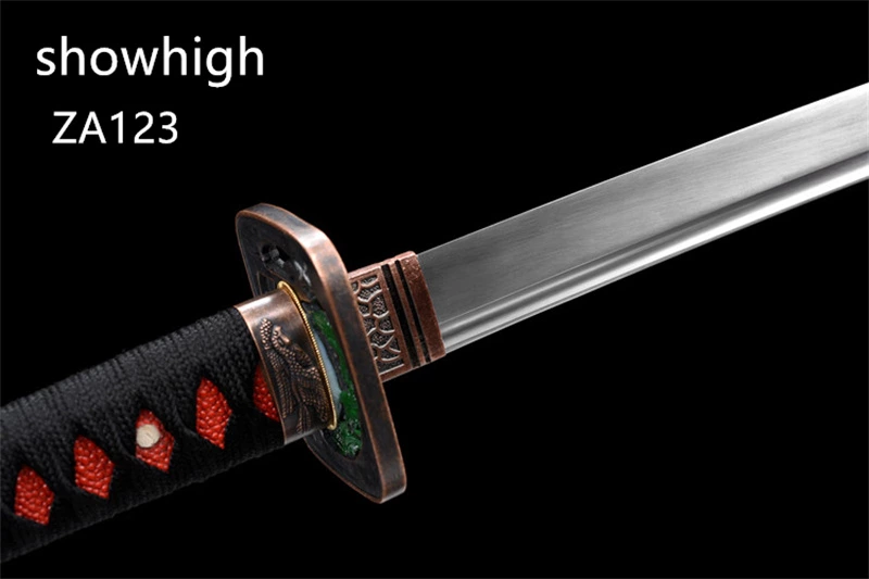 hand forged high carbon steel katana sword ZA123