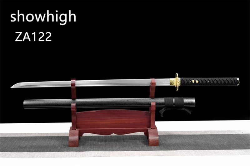 handmade carbon steel katana sword ZA122