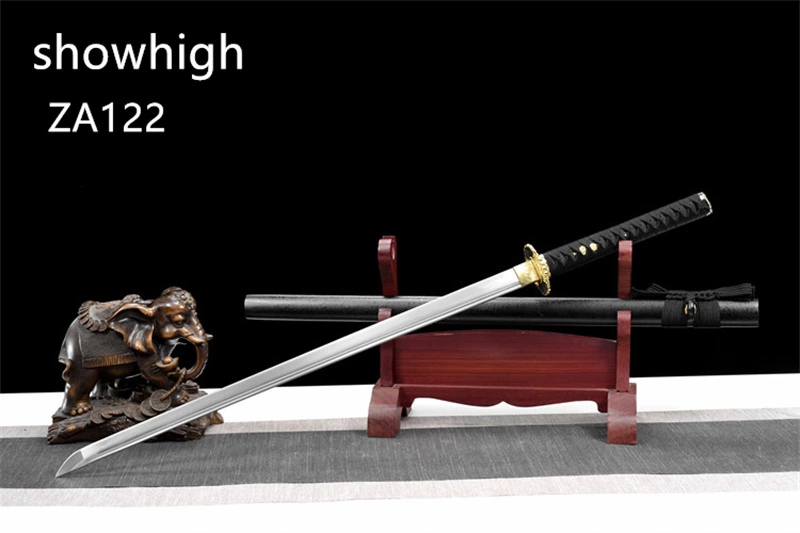 handmade carbon steel katana sword ZA122