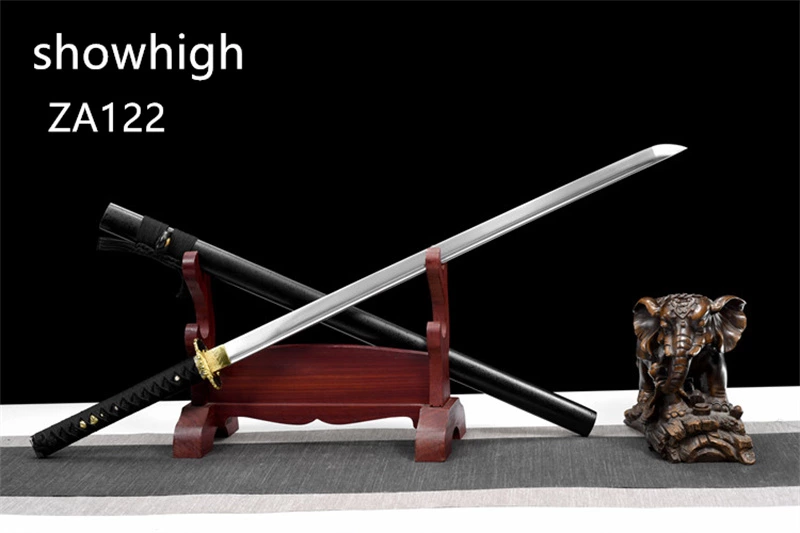 handmade carbon steel katana sword ZA122