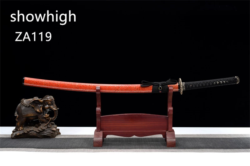 T10 real hamon katana sword ZA119