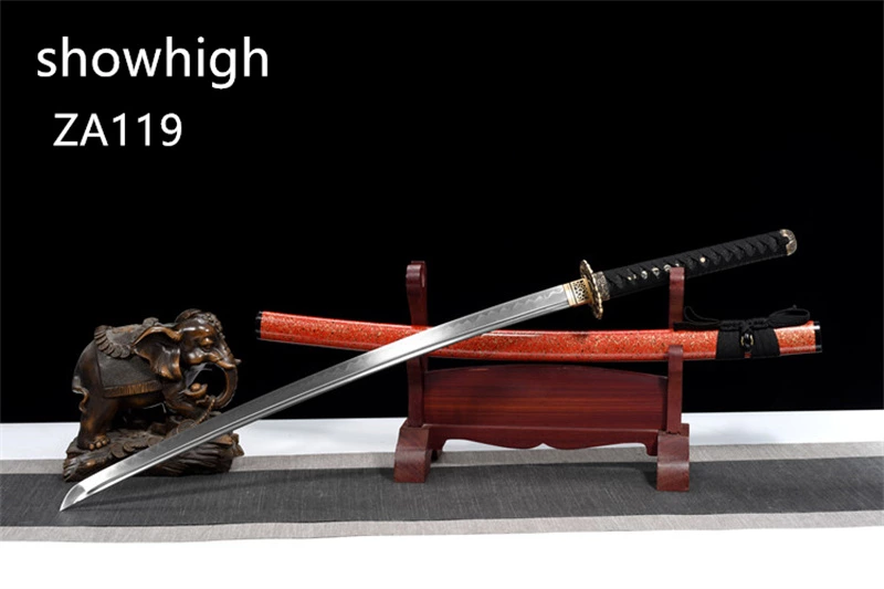 T10 real hamon katana sword ZA119