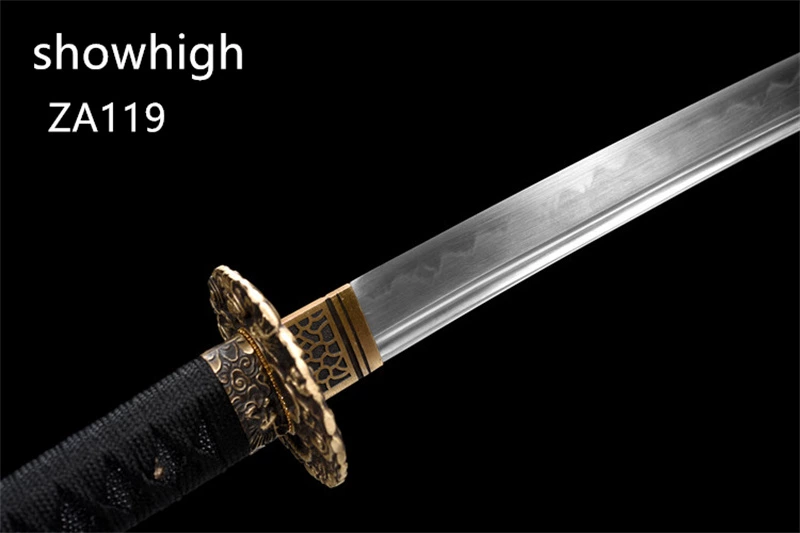 T10 real hamon katana sword ZA119