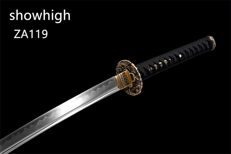 T10 real hamon katana sword ZA119
