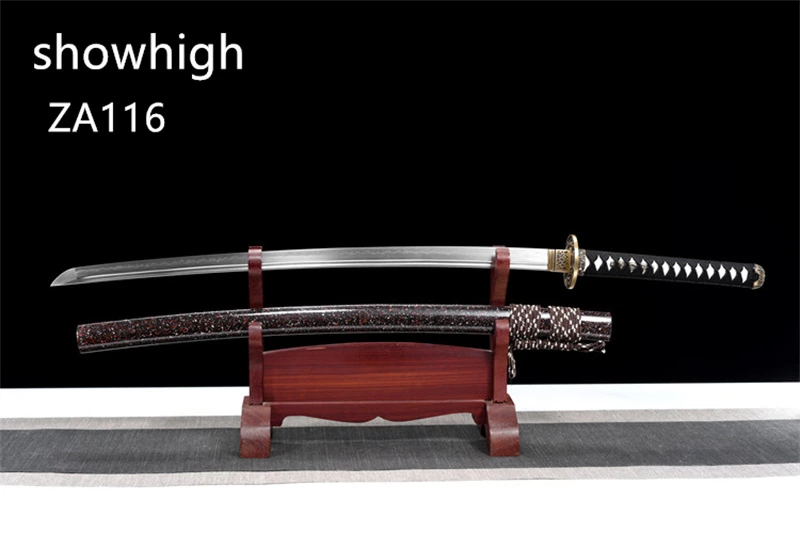 T10 real hamon dragon katana sword ZA116