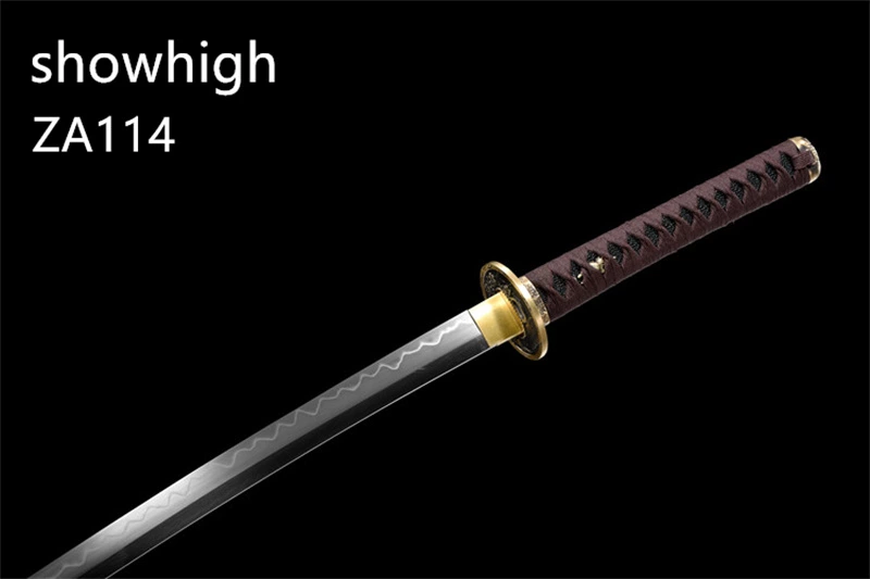 T10 real hamon dragon katana sword ZA114