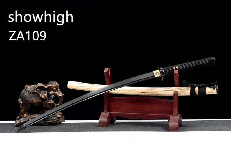 black katana sword ZA109