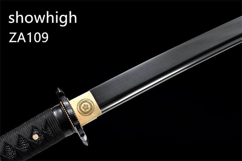 black katana sword ZA109