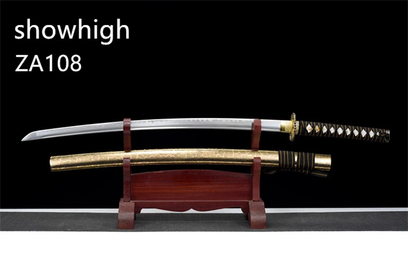 handmade  carbon steel katana sword ZA108