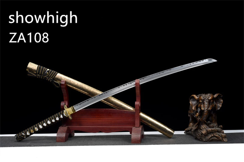 handmade  carbon steel katana sword ZA108