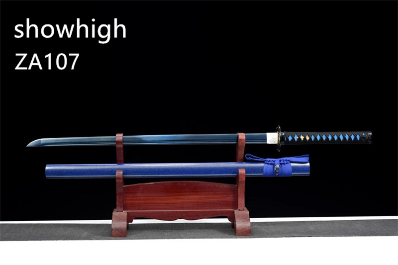 blue ninja katana sword ZA107