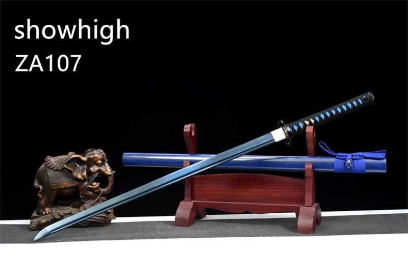 blue ninja katana sword ZA107