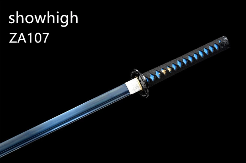 blue ninja katana sword ZA107