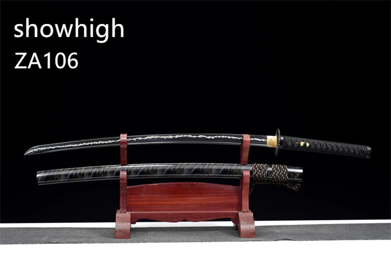 black katana sword ZA106